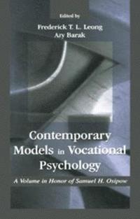 bokomslag Contemporary Models in Vocational Psychology