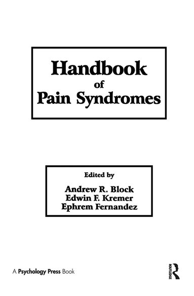 bokomslag Handbook of Pain Syndromes