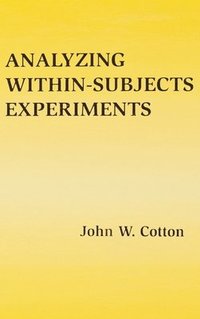bokomslag Analyzing Within-subjects Experiments