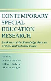 bokomslag Contemporary Special Education Research
