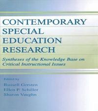 bokomslag Contemporary Special Education Research
