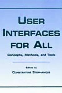 bokomslag User Interfaces for All
