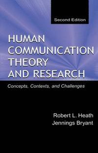 bokomslag Human Communication Theory and Research