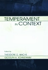 bokomslag Temperament in Context