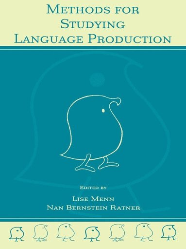 bokomslag Methods for Studying Language Production