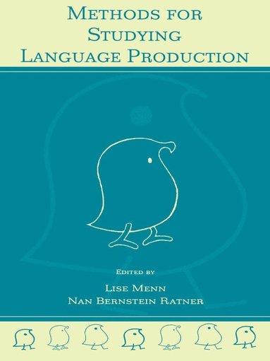 bokomslag Methods for Studying Language Production