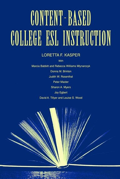 bokomslag Content-Based College ESL Instruction