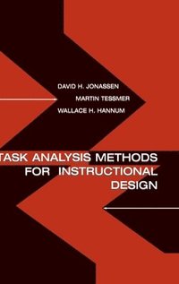 bokomslag Task Analysis Methods for Instructional Design