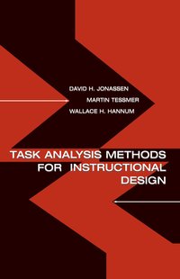 bokomslag Task Analysis Methods for Instructional Design