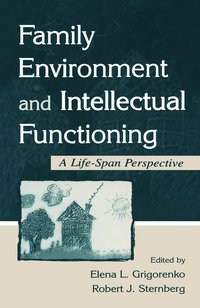 bokomslag Family Environment and Intellectual Functioning