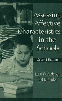bokomslag Assessing Affective Characteristics in the Schools