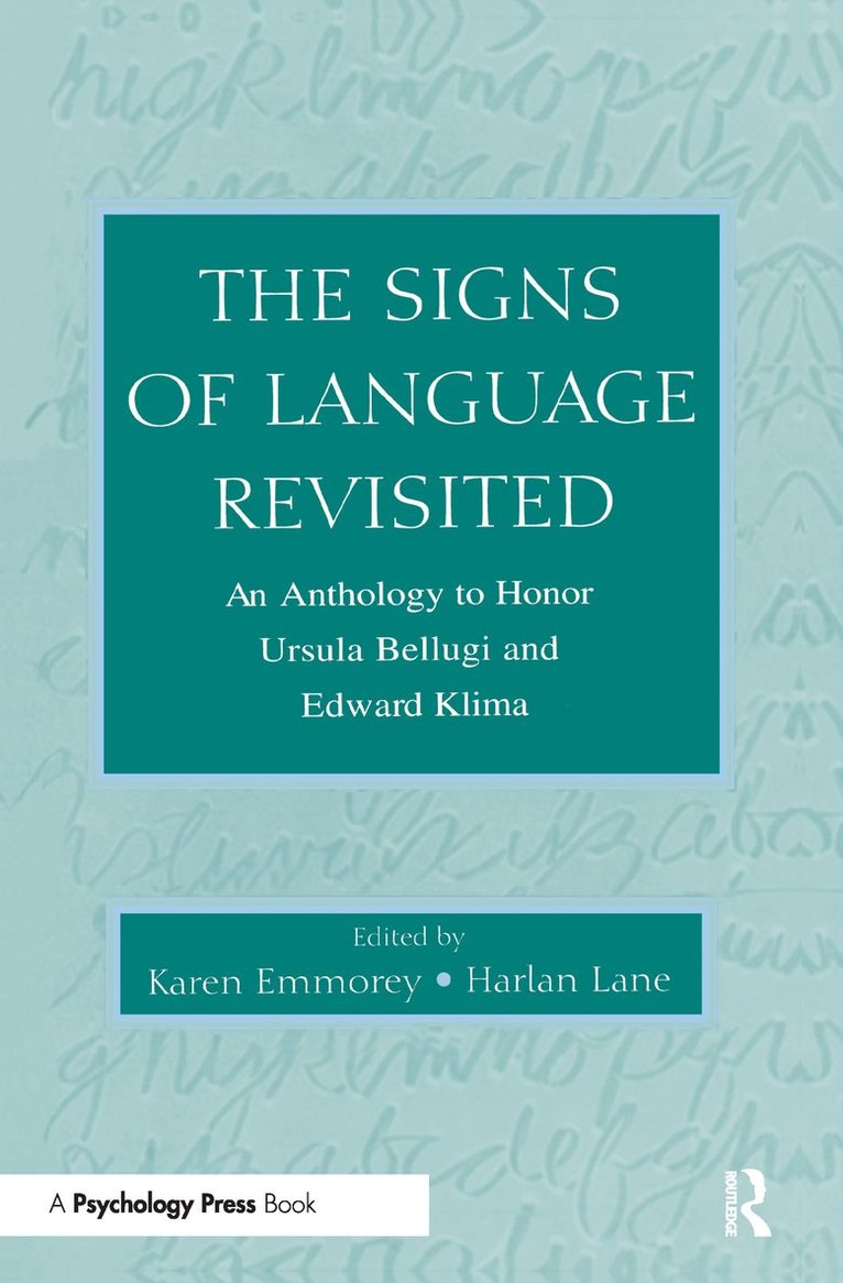 Karen Emmorey, Harlan L. Lane - Signs of Language Revisited, Inbunden