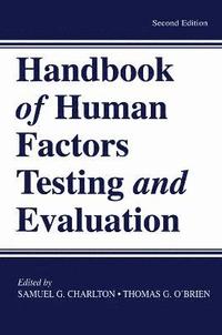 bokomslag Handbook of Human Factors Testing and Evaluation