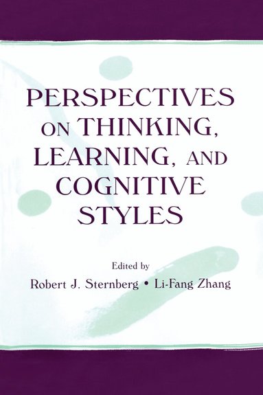Robert J. Sternberg, Li-fang Zhang - Perspectives on Thinking, Learning, and Cognitive Styles, Inbunden