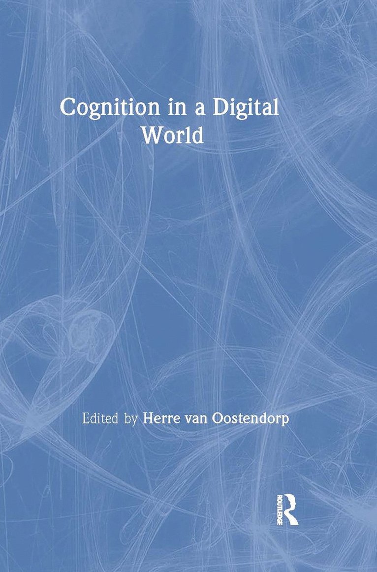 Herre van Oostendorp, Herre Van Oostendorp - Cognition in A Digital World, Häftad