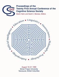 bokomslag Proceedings of the Twenty-first Annual Conference of the Cognitive Science Society