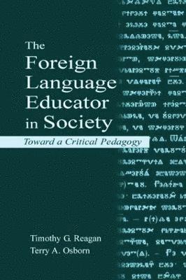 The Foreign Language Educator in Society 1