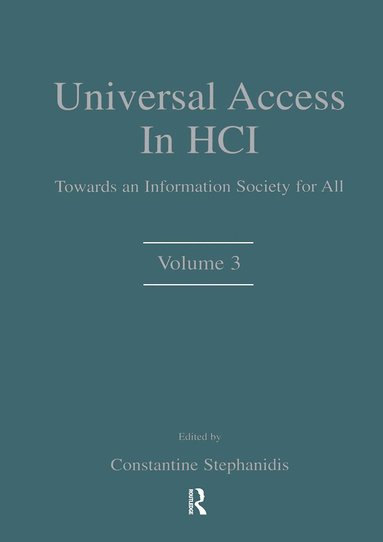 bokomslag Universal Access in HCI