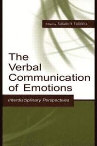 bokomslag The Verbal Communication of Emotions