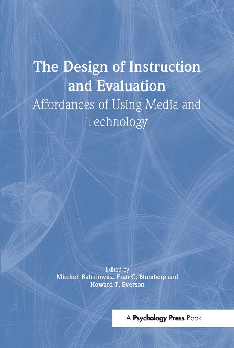 Design of Instruction and Evaluation