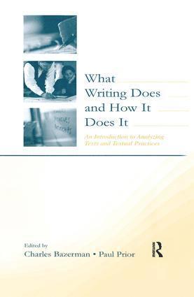 bokomslag What Writing Does and How It Does It