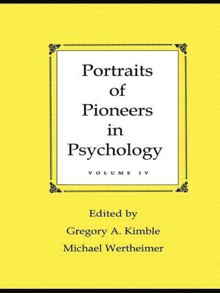 bokomslag Portraits of Pioneers in Psychology