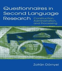 bokomslag Questionnaires in Second Language Research