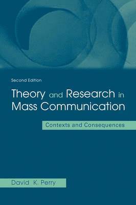 Theory and Research in Mass Communication 1