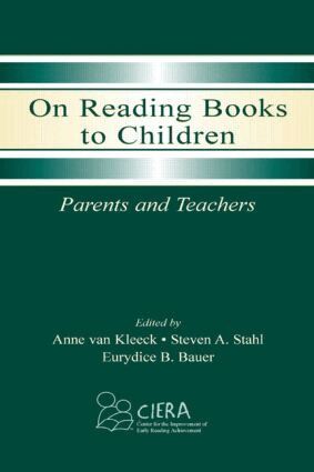 Anne van Kleeck, Steven A. Stahl, Eurydice B. Bauer - On Reading Books to Children, Inbunden
