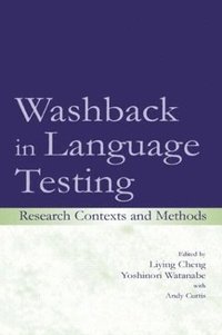 bokomslag Washback in Language Testing