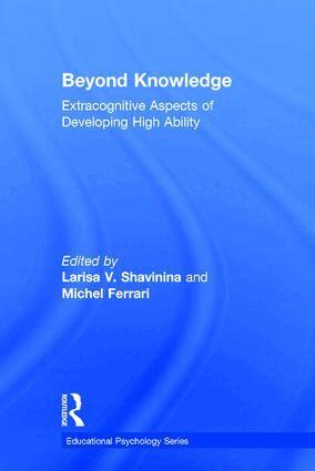 Larisa V. Shavinina, Michel Ferrari - Beyond Knowledge, Inbunden
