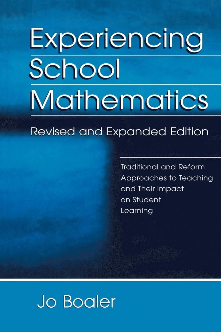 Experiencing School Mathematics 1