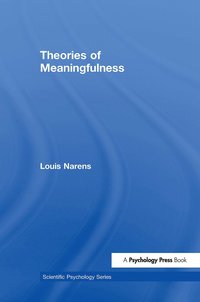 bokomslag Theories of Meaningfulness