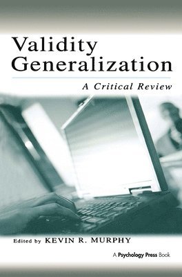 Validity Generalization 1