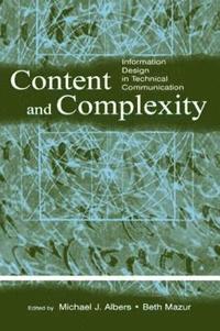 bokomslag Content and Complexity
