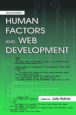 bokomslag Human Factors and Web Development