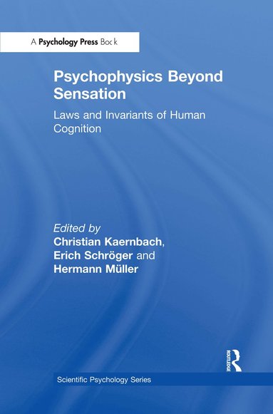 bokomslag Psychophysics Beyond Sensation