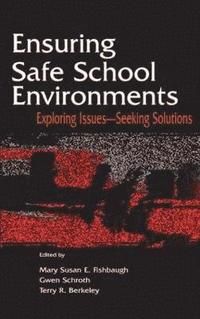 bokomslag Ensuring Safe School Environments