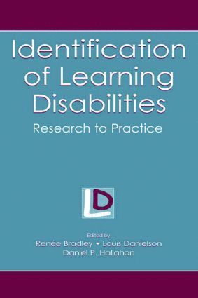 bokomslag Identification of Learning Disabilities