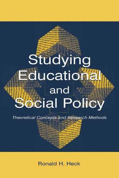 bokomslag Studying Educational and Social Policy