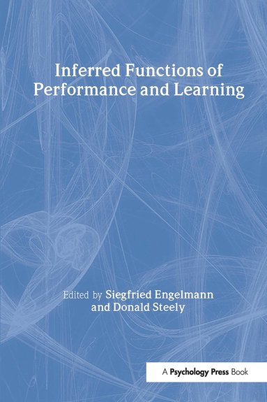 bokomslag Inferred Functions of Performance and Learning