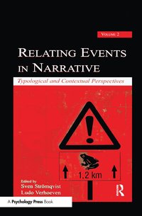 bokomslag Relating Events in Narrative, Volume 2