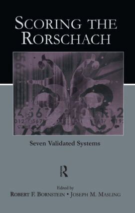 Robert F. Bornstein, Joseph M. Masling - Scoring the Rorschach, Inbunden