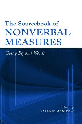 bokomslag The Sourcebook of Nonverbal Measures