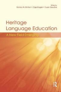 bokomslag Heritage Language Education