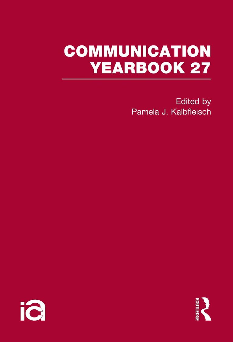 Pamela J. Kalbfleisch - Communication Yearbook 27, Inbunden