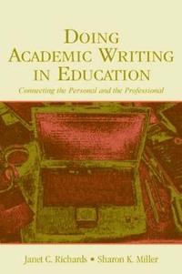 bokomslag Doing Academic Writing in Education