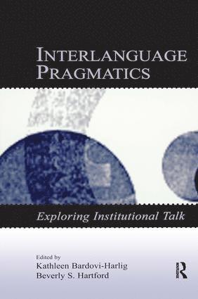 bokomslag Interlanguage Pragmatics