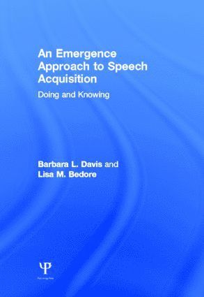 bokomslag Emergence Approach to Speech Acquisition
