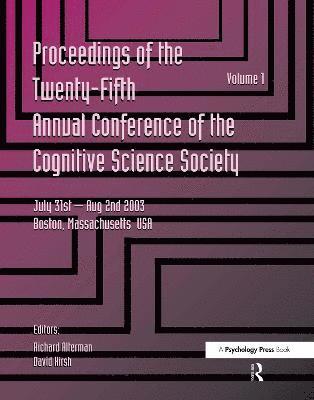 Proceedings of the 25th Annual Cognitive Science Society 1